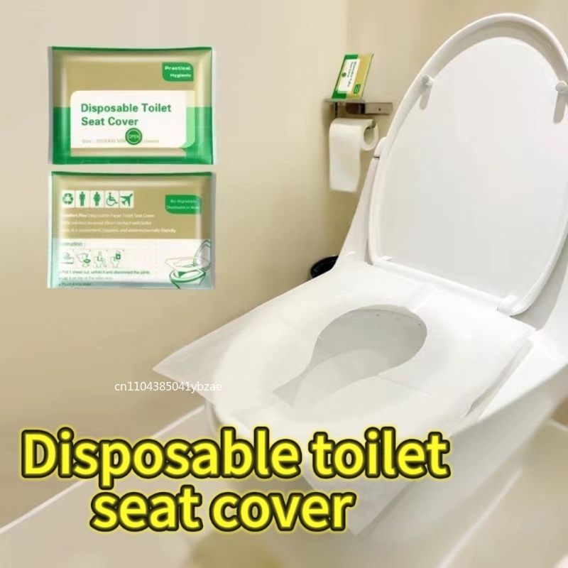 Outdoor Camping Mat - 10-120PCS Disposable Toilet Seat Cover Portable