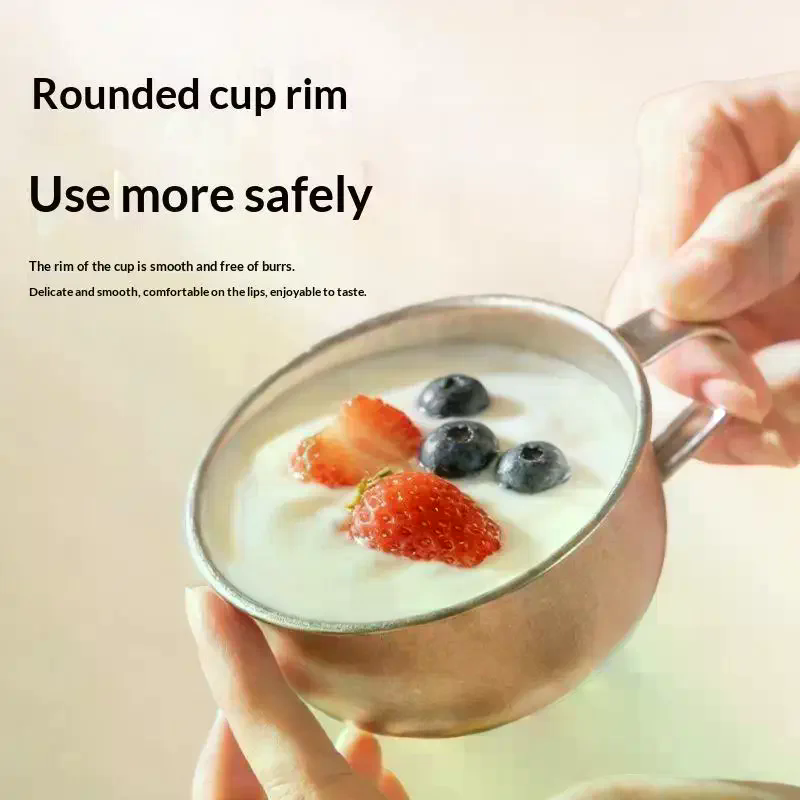 Kitchen Outdoor Camping - 80ml/220ml Camping Water Cup Pure Titanium