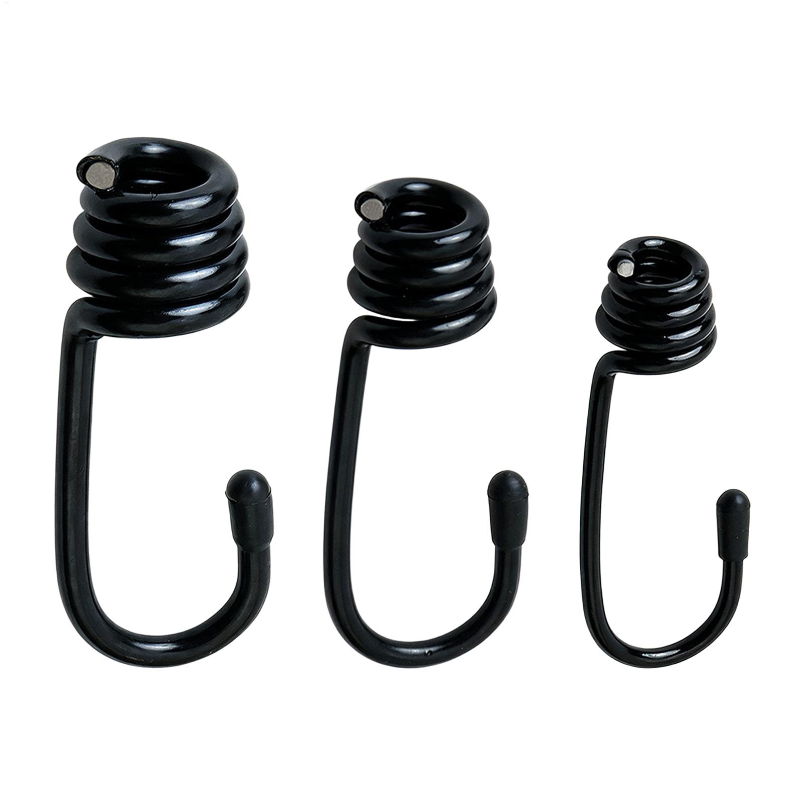 Outdoor Camping Extension Cord - Heavy-duty Metal elastic rope hooks Versatile