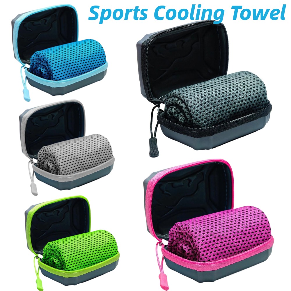 Camp Towel Microfiber - 1Pcs Sports Cooling Towel with Storage