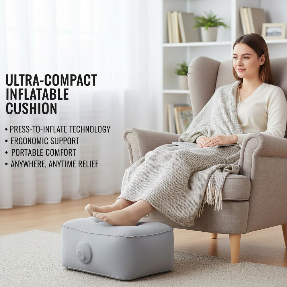 Press Type Inflatable Cushion  - Outdoor Camping Mat recension och pris