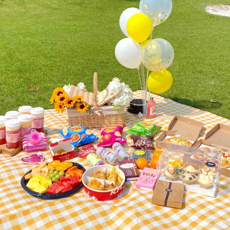 200x200cm Extra Large Picnic M - Outdoor Camping Mat recension och pris