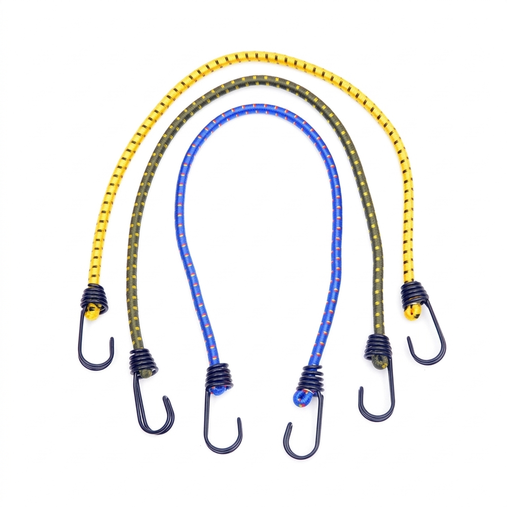 60cm Bungee Cord Elastic Rubbe - Outdoor Camping Extension Cord recension och pris