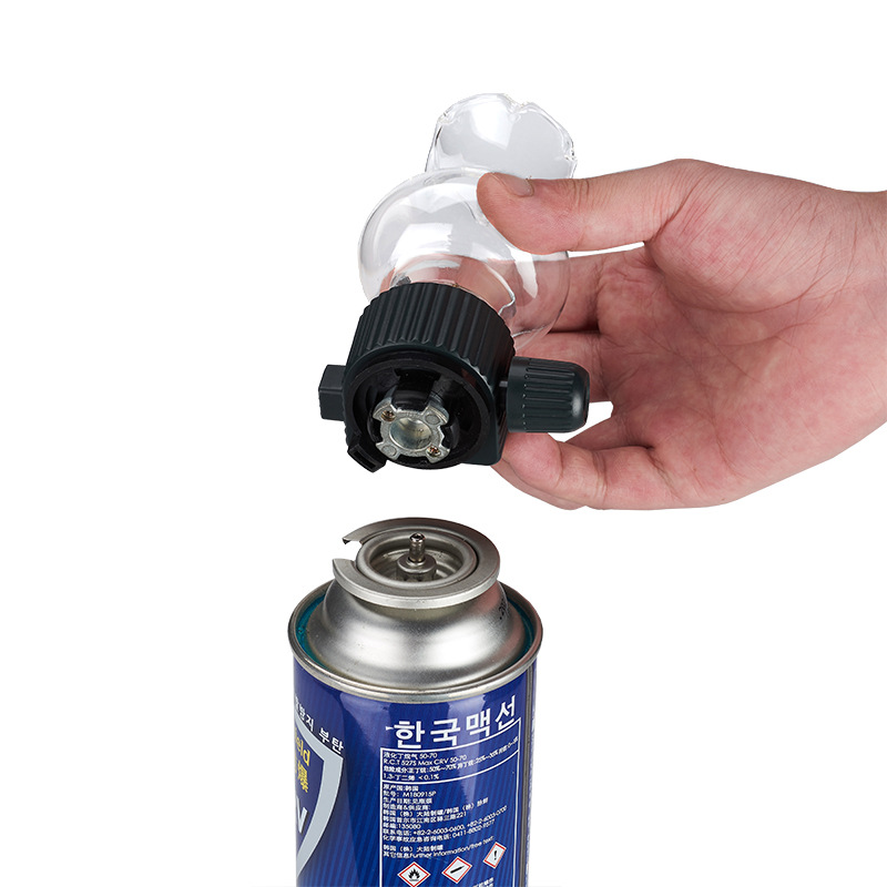 Card Stove Gas Cylinder Head L - Outdoor Camping Heater For Tent recension och pris