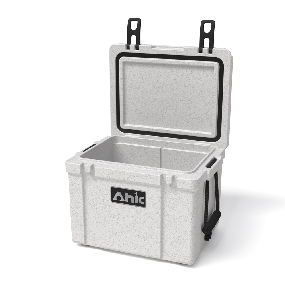 25L Fishing Cooler Marble Whit - Outdoor Camp recension och pris