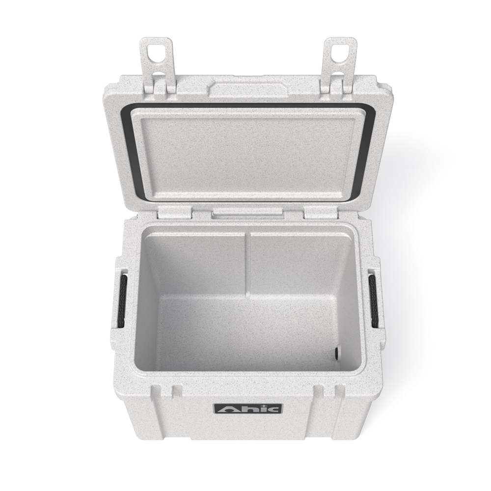 25L Fishing Cooler Marble Whit - Outdoor Camp recension och pris