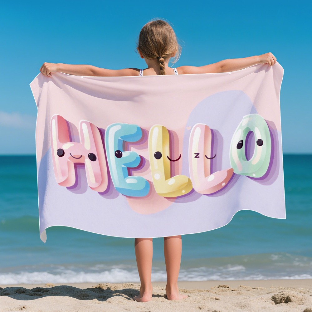 Cartoon Pattern Beach Towel Ki - Outdoor Camping Mat recension och pris