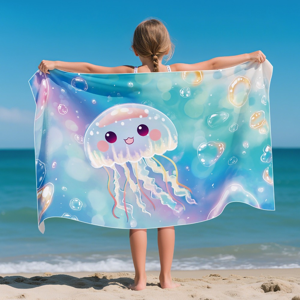 Cartoon Pattern Beach Towel Ki - Outdoor Camping Mat recension och pris