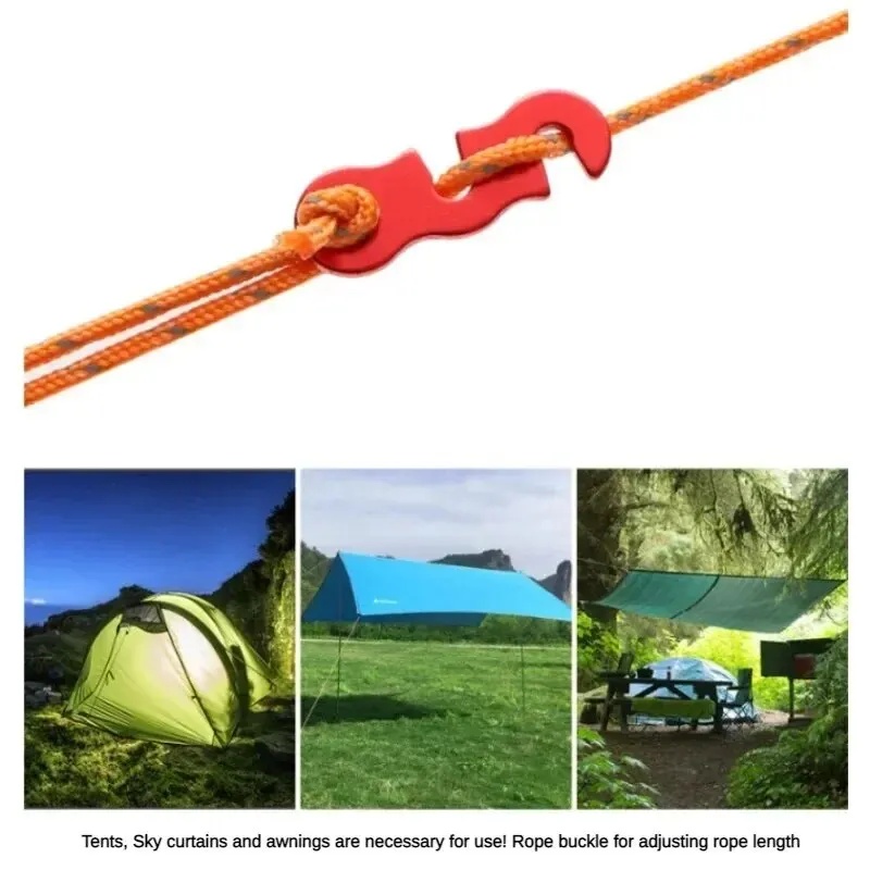 10pcs Adjustable Camping Tent  - Outdoor Camping Extension Cord recension och pris