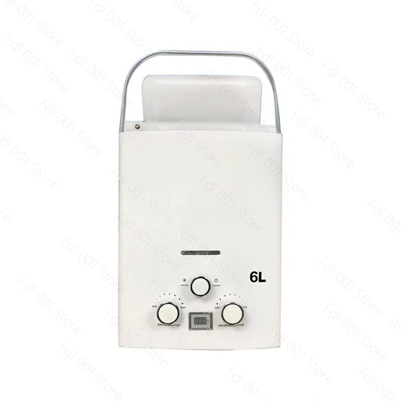 6L Portable Tankless Gas Water - Outdoor Camping Water Heater recension och pris