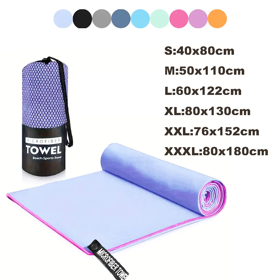 Quick-drying Sports Towel Swim - Camp Towel Microfiber recension och pris