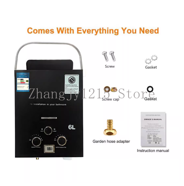 Propane LPG  Gas Tankless Wate - Outdoor Camping Water Heater recension och pris