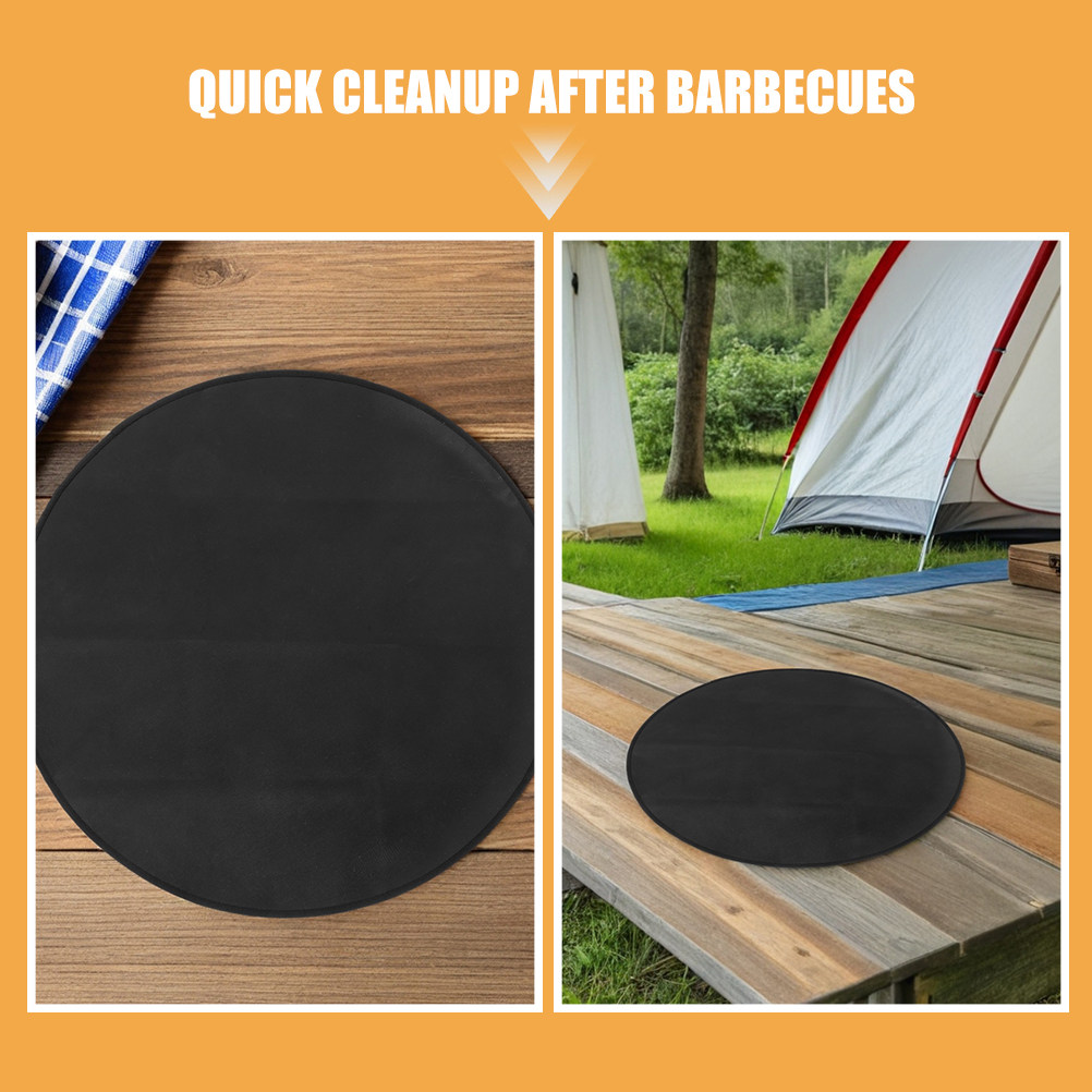 Fireproof Round Bbq Mat 24 Inc - Outdoor Camping Mat recension och pris
