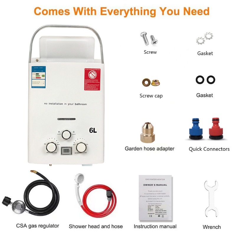 Outdoor water heater for RV Po - Outdoor Camping Water Heater recension och pris