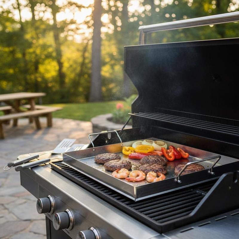 Universal Flat Top Griddle 18x - Kitchen Outdoor Camping recension och pris