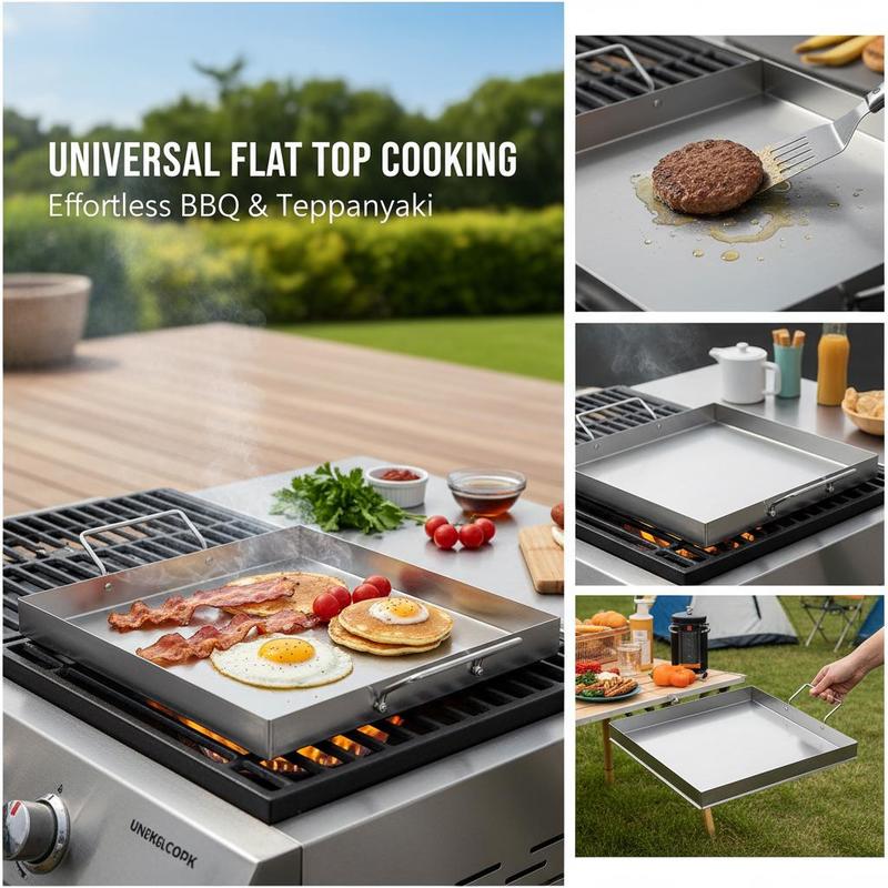Universal Flat Top Griddle 18x - Kitchen Outdoor Camping recension och pris