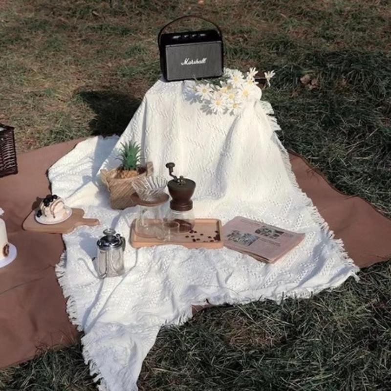 【CC】Picnic Blanket Camping Bla - Outdoor Camping Mat recension och pris