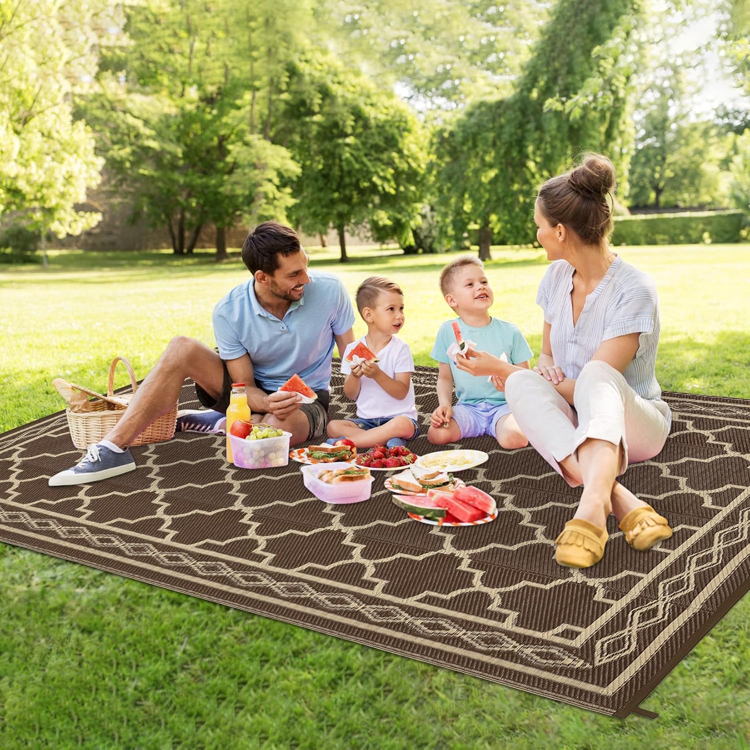 9x12 Reversible Outdoor Patio  - Outdoor Camping Rugs 9X12 recension och pris