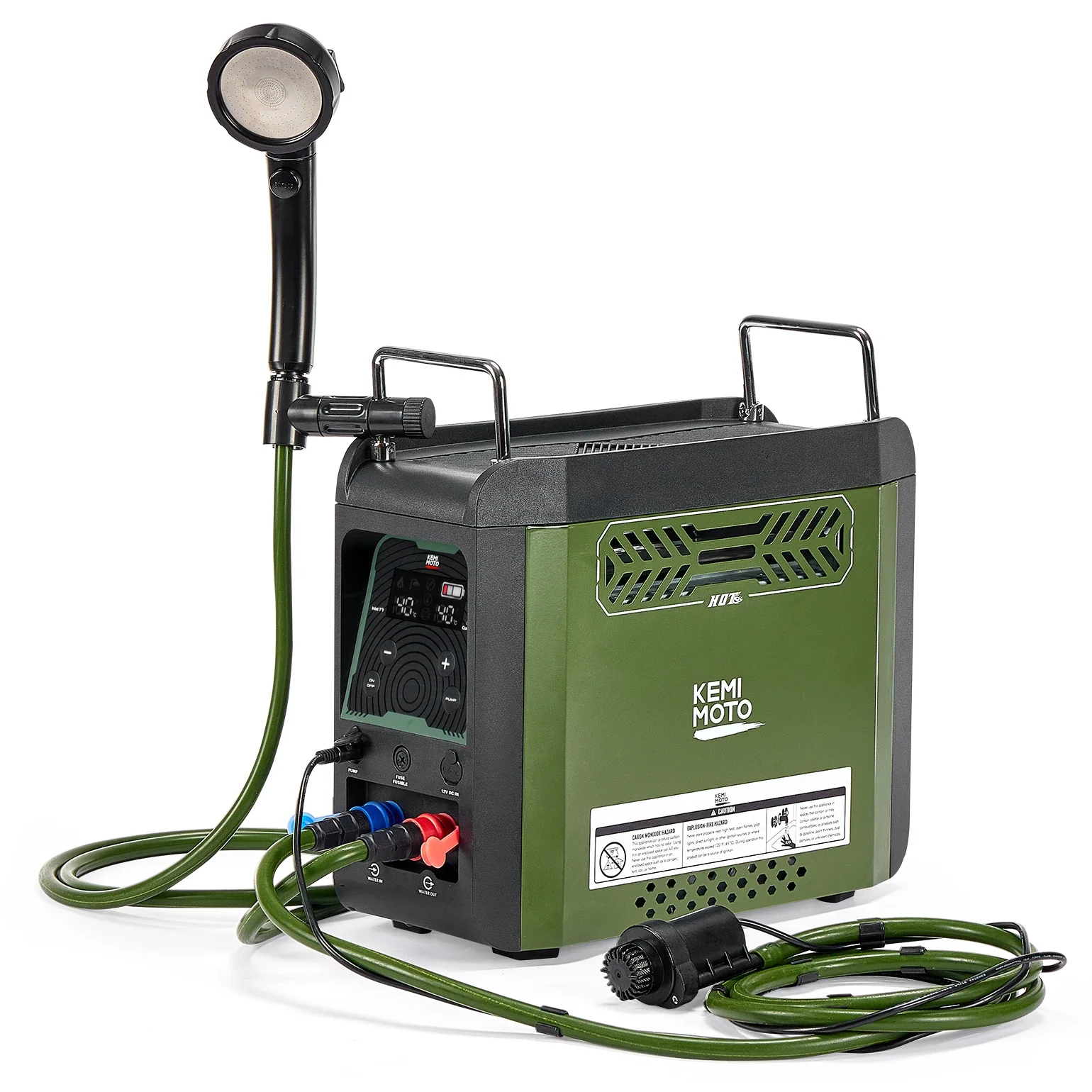 KEMIMOTO Water Heater Portable - Outdoor Camping Water Heater recension och pris