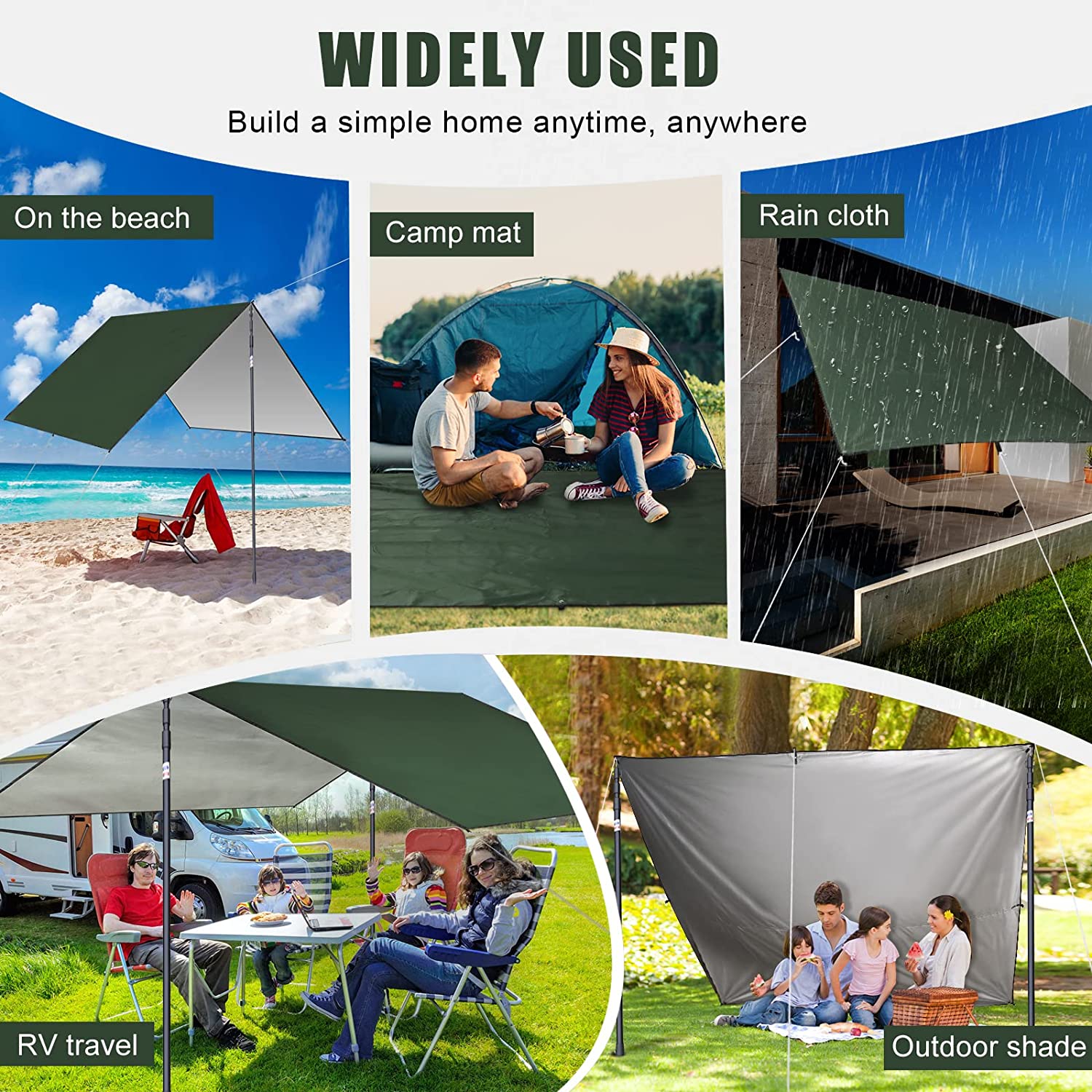 2026 Waterproof Camping Tarp,  - Outdoor Camping Tents For Sale recension och pris