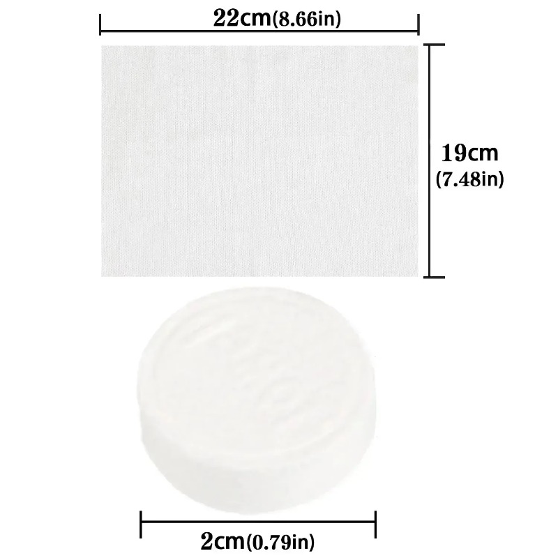 100-Piece Reusable Compact Mic - Camp Towel Microfiber recension och pris