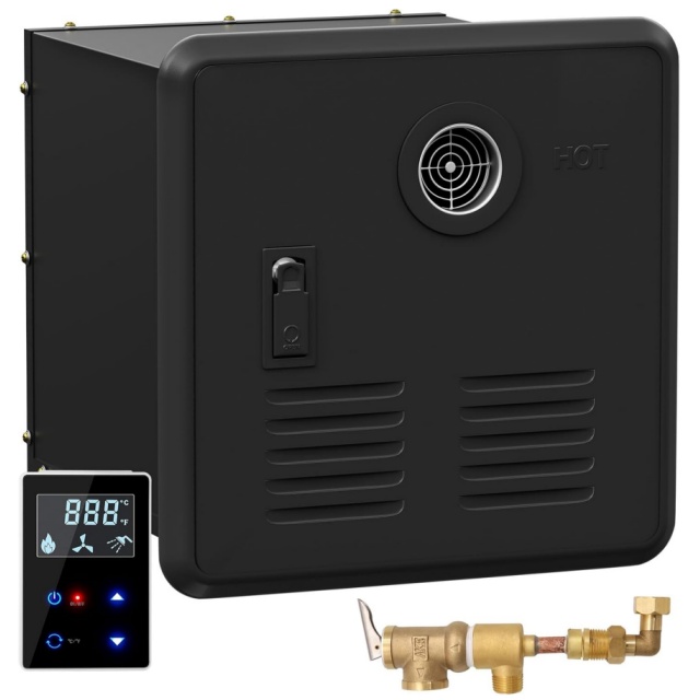 Portable 12V Gas Water Heater  - Outdoor Camping Water Heater recension och pris
