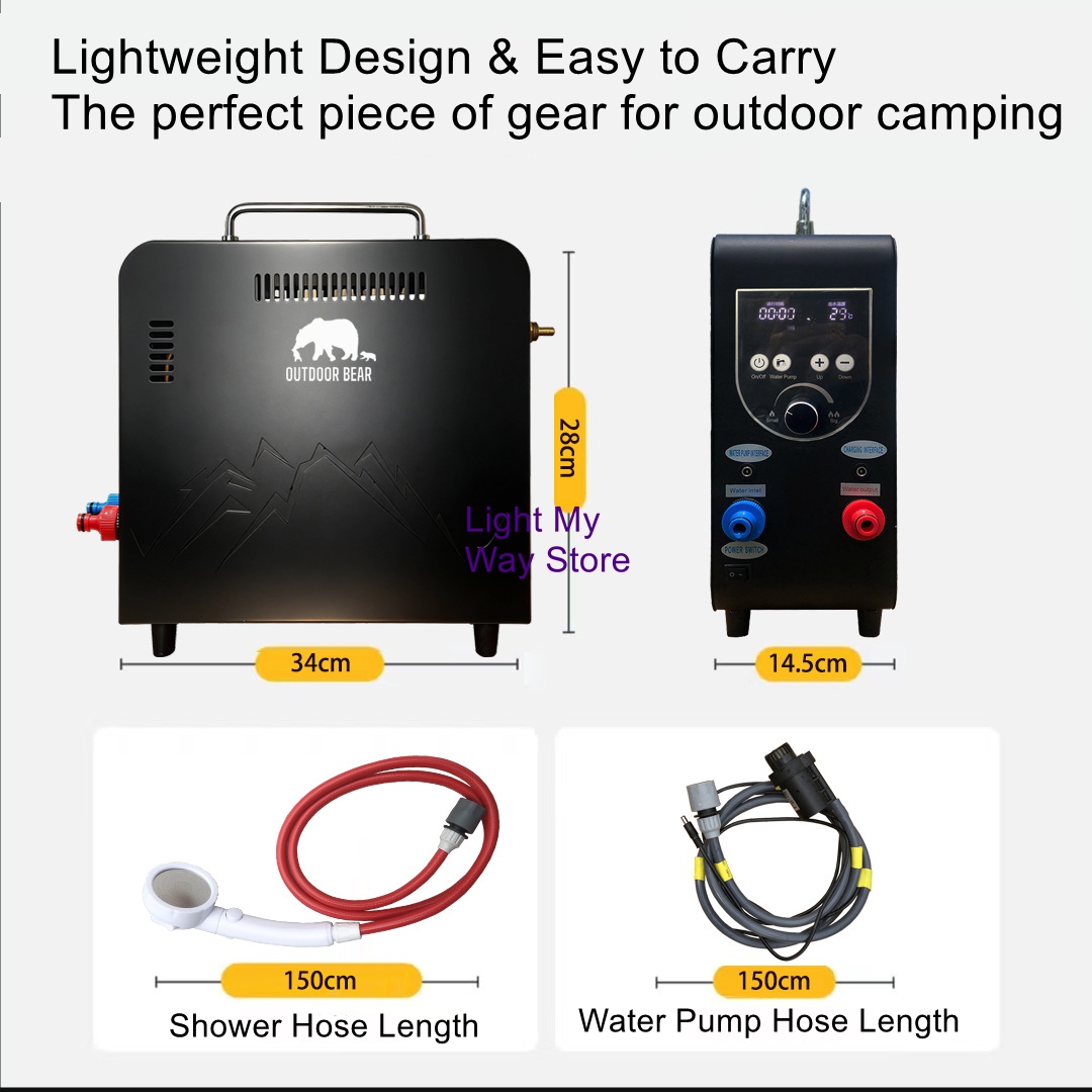 Outdoor Portable Gas Water Hea - Outdoor Camping Water Heater recension och pris