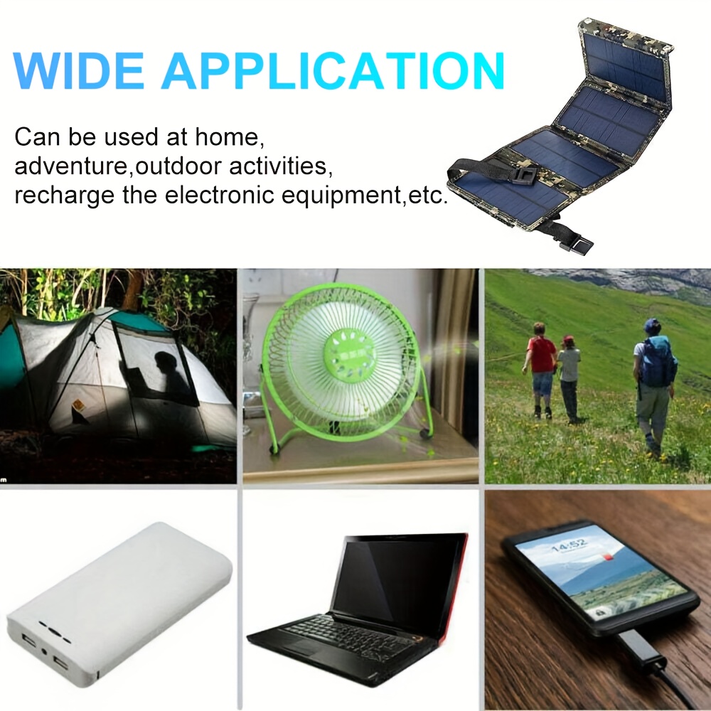 [Solar Panel] 80W Portable Fol - Outdoor Camp recension och pris