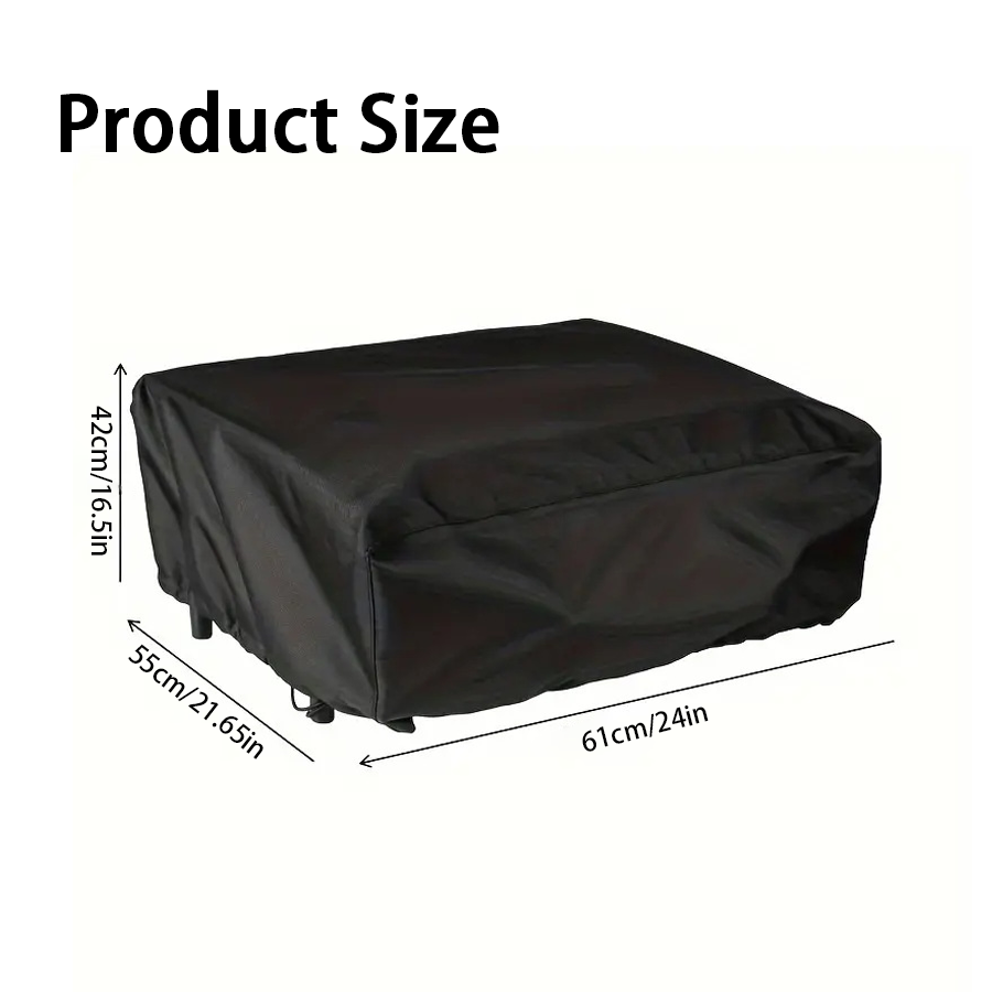 1pc Black Oven Protective Cove - Outdoor Camping Bbq recension och pris
