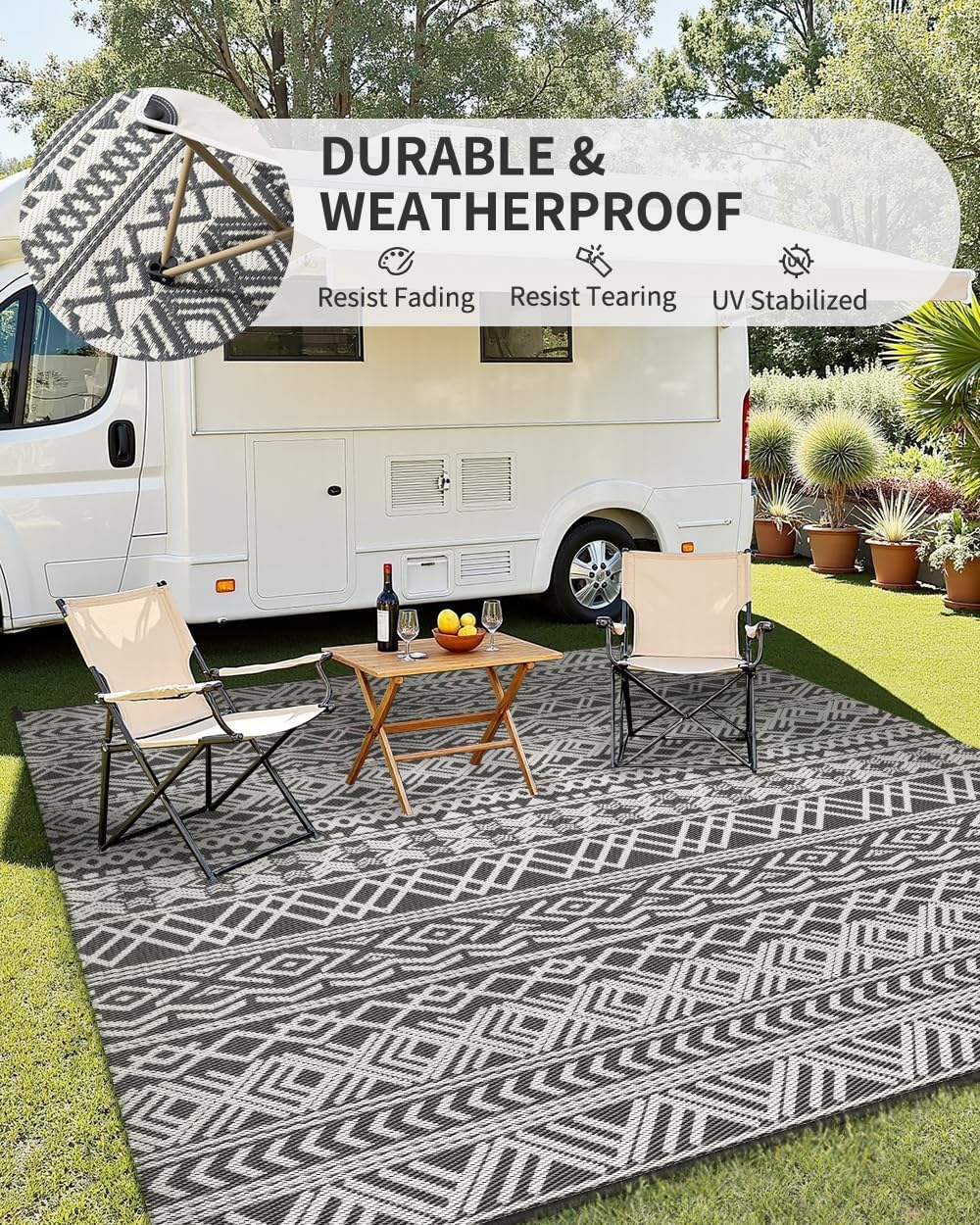 Outdoor Rug Carpet Waterproof  - Outdoor Camping Rugs 9X12 recension och pris