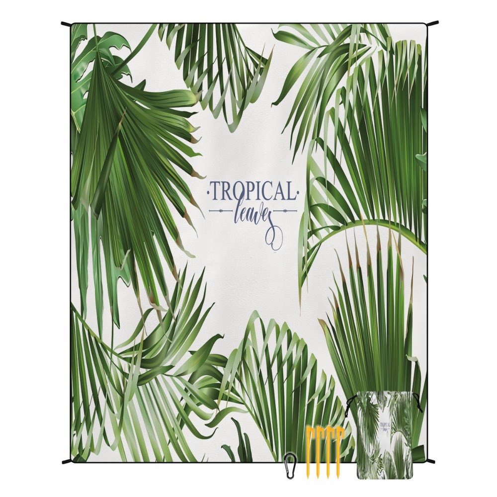 Palm Tree Beach Towel 71x86.6i - Camp Towel Microfiber recension och pris