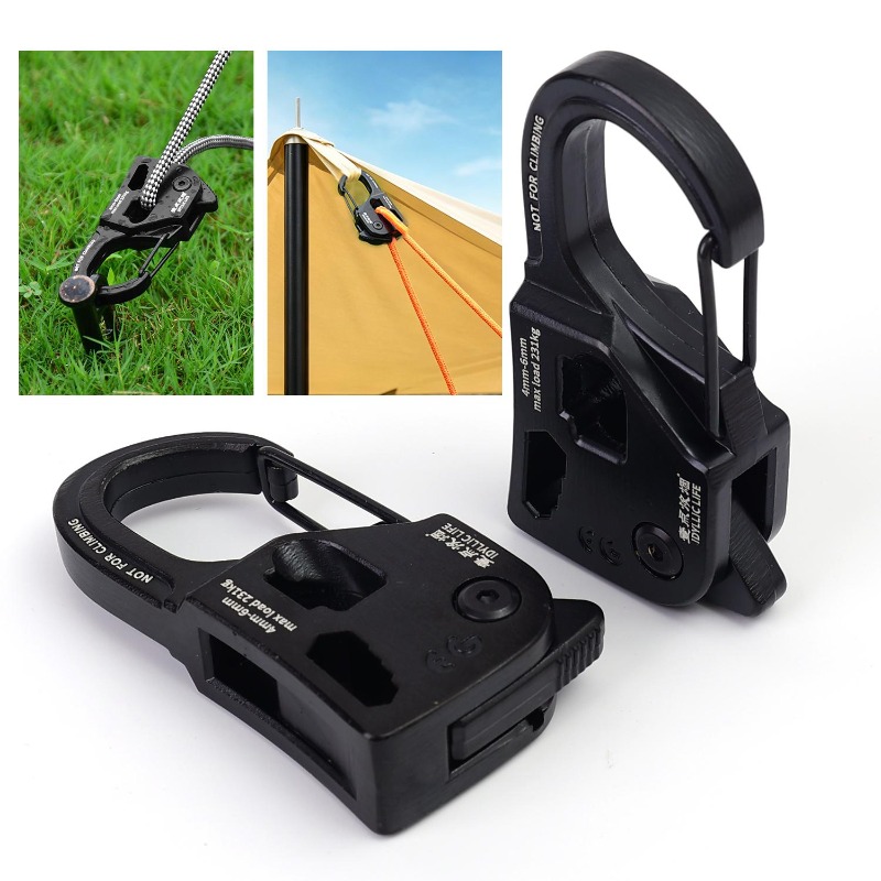 Aluminum Alloy Self Locking Gu - Outdoor Camping Extension Cord recension och pris