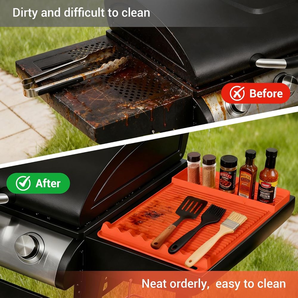 Heat Resistant Silicone Grill  - Outdoor Camping Mat recension och pris