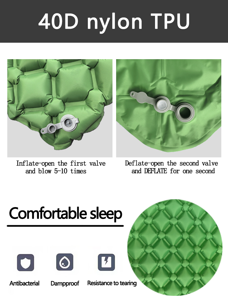 Camping Inflatable Mattress in - Outdoor Camping Mat recension och pris