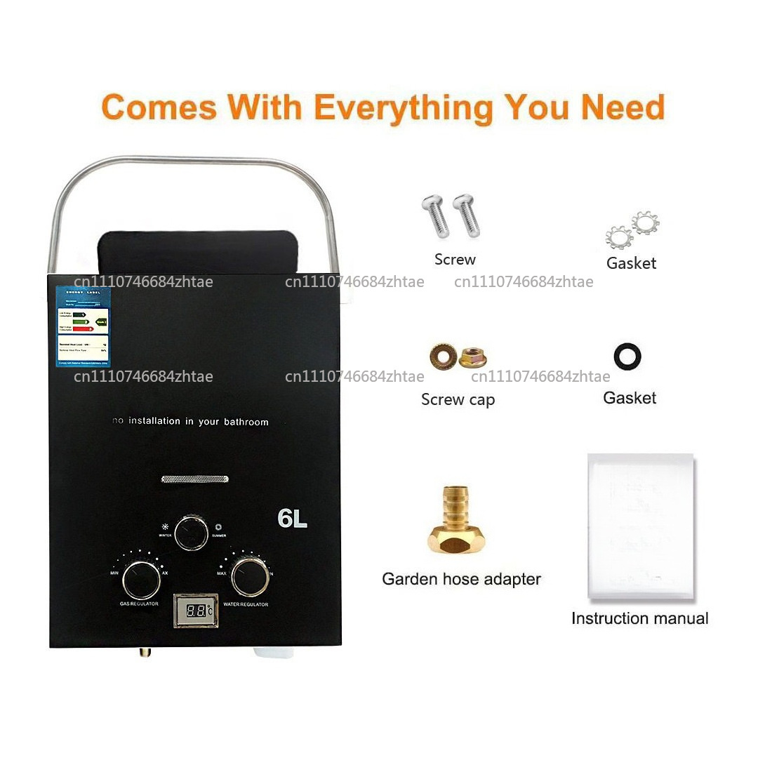 Propane LPG  Gas Tankless Wate - Outdoor Camping Water Heater recension och pris
