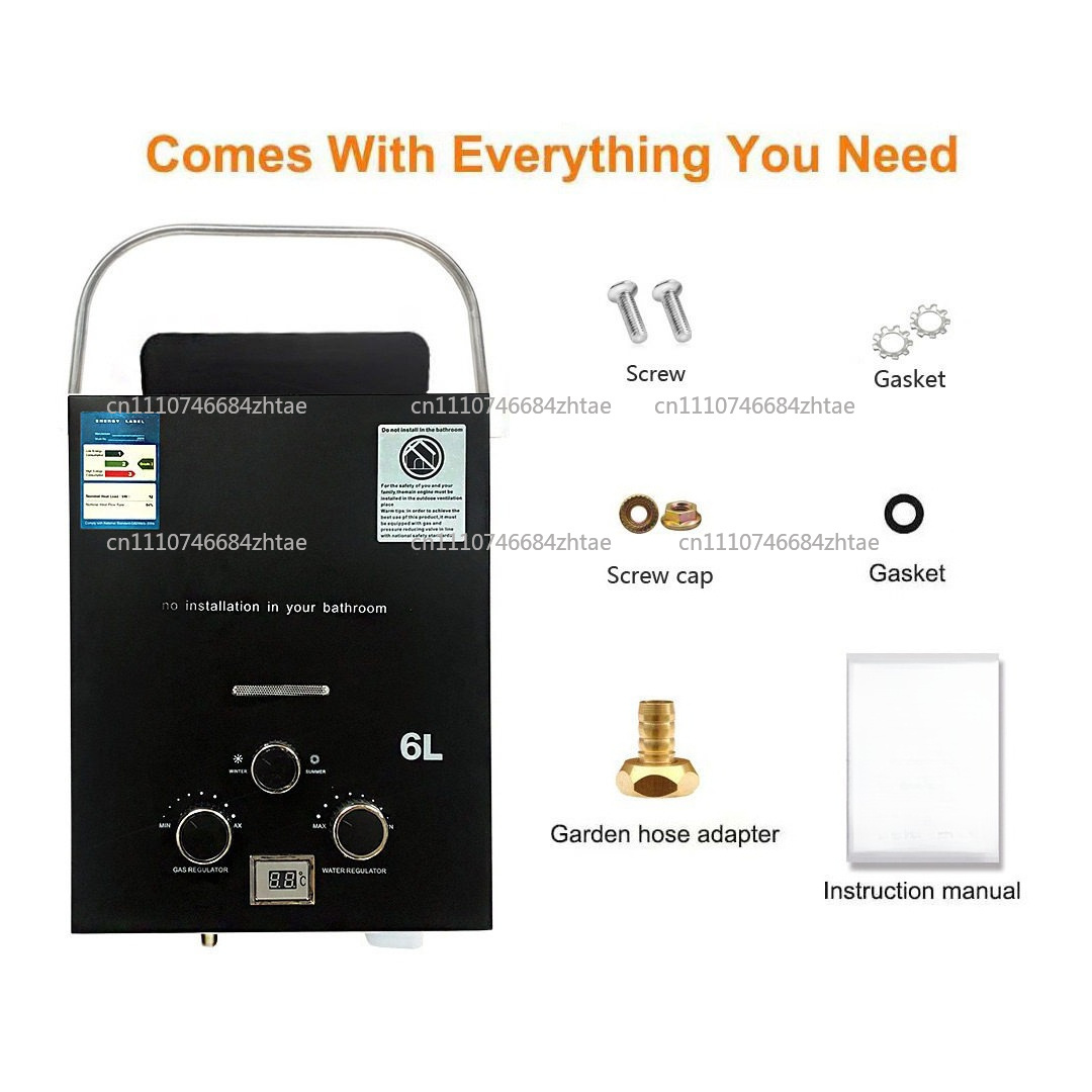 Propane LPG  Gas Tankless Wate - Outdoor Camping Water Heater recension och pris